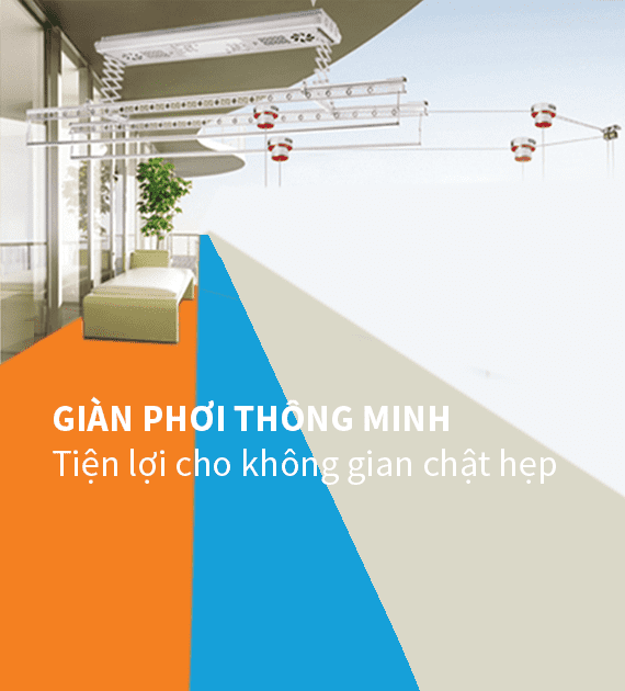 Giàn phơi thông minh